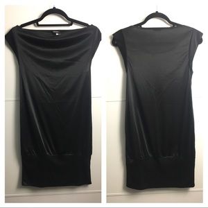 Miss Sixty Italian Mini Dress in Slinky Satin